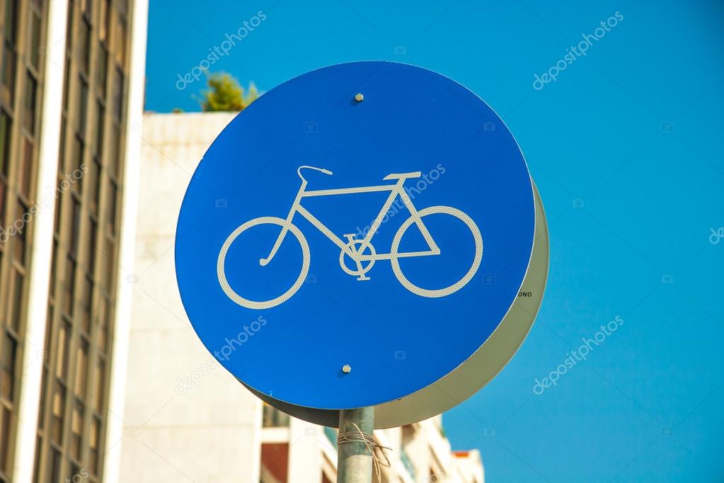 Fahrrad-Symbol vor einem Internet-Hintergrund